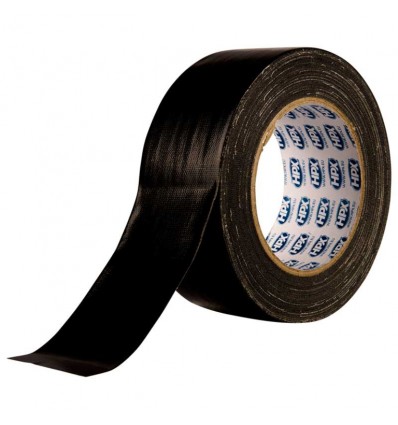 Hpx cloth tape 50mm x 25m zwart