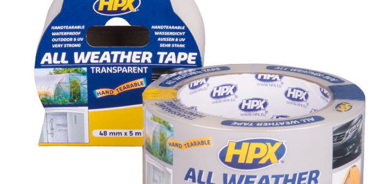 Hpx all weather tape transp 48mmx25