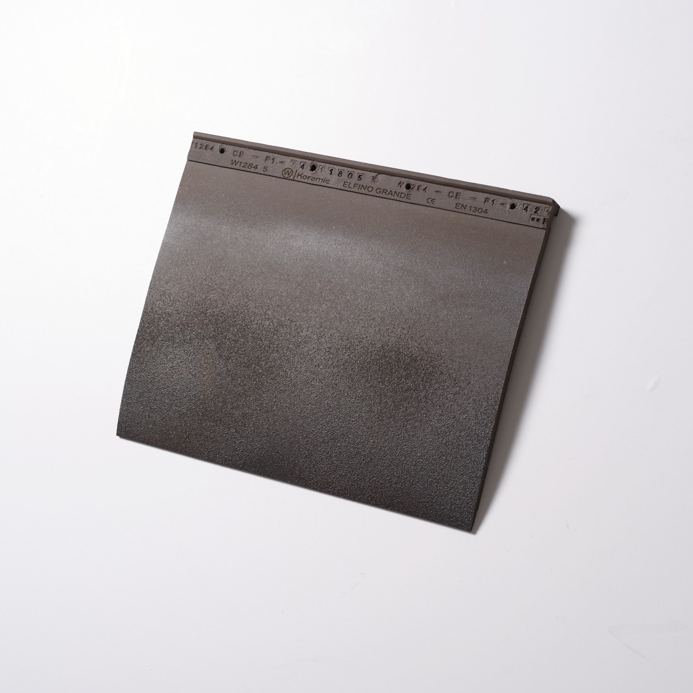 Kor tuile plate elfino grande smokey brown-grey 12pcs/paq eur/1000pcs 957