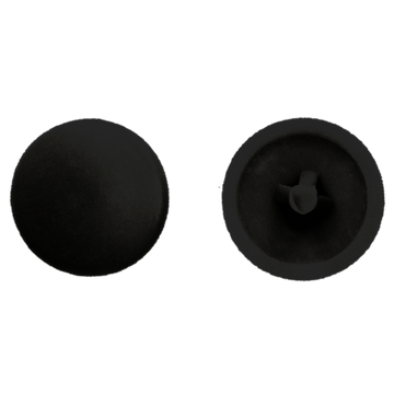 Pg afdekkap pz2 indruk  4-4,5-5 zwart blister