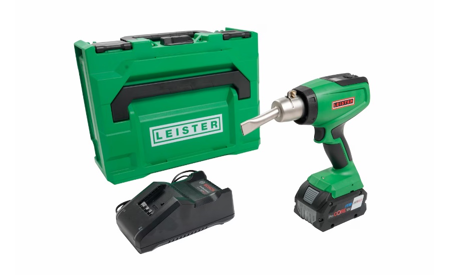 Leister nexheat 300 a-lp 18v/600w kit de soudage par recouvrement  (+accu+chargeur+coffret ) eur/pc