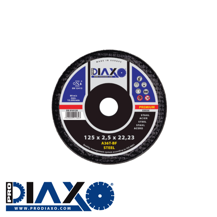 Prax abrasif acier 125x 2,5 mm