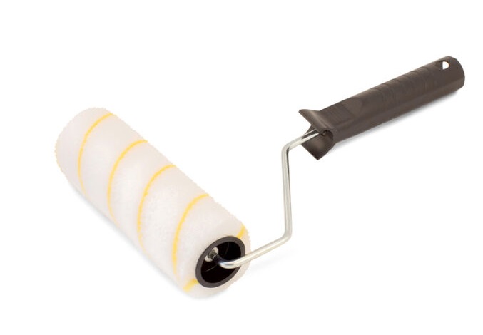 Rouleau jetable polestre 18cm + manche eur/pc