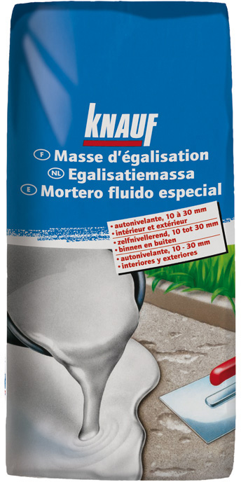 Knauf massa d'Égalisation promo 25 kg+2,5 kg/seau eur/seau