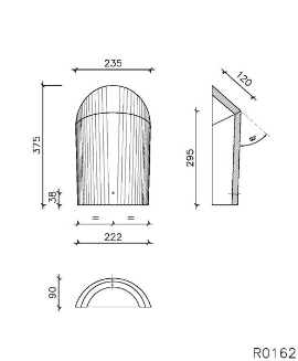 Sneldek/bruges about d'aretier demi-ronde rouge novo+ pas mélanger avec l'ancienne couleur rouge
