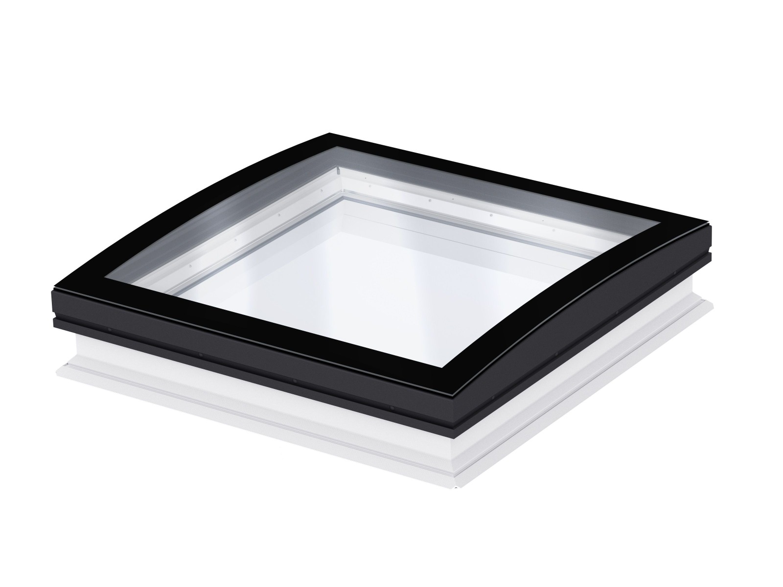 Velux isu 1093 200100 verre de protection courbe transparent pour fenetre de toit plat