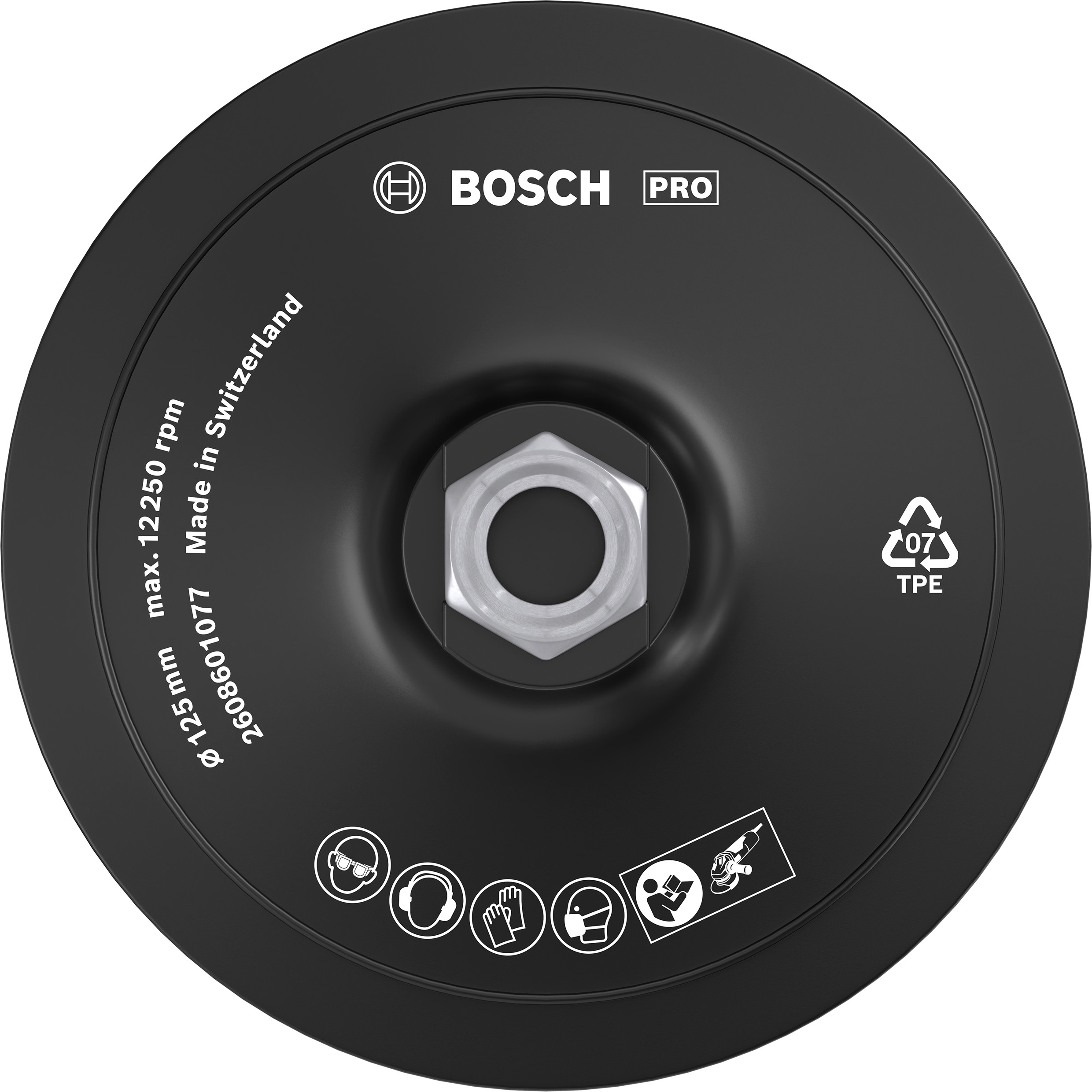 Bosch 1 disque velcro 125,12