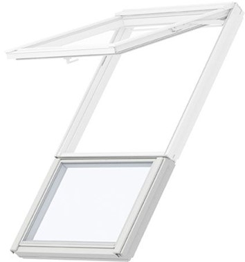 Velux gil 2070 uk34 energy&confort bois blanc