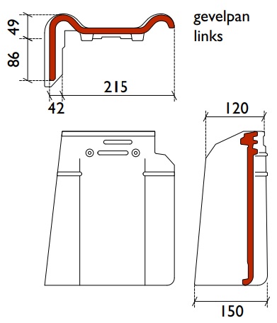 Lf postel 20 tuile de rive g double black