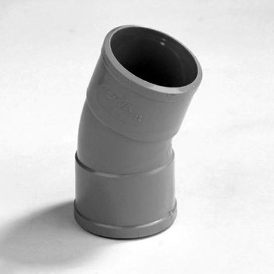 Coude gris 22degre  100 mm eur/pcs