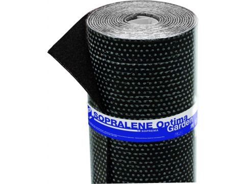 Roof sopralene sbs optima garden 4 gf c3 fr noir 8m2  eur/m2  00106789