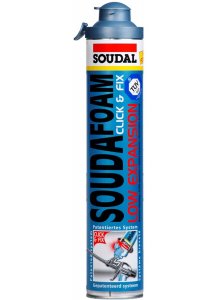 Soudal click & fix low expansion 750ml eur/pc