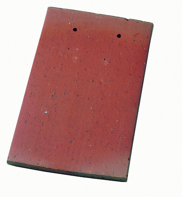 Pontigny tuile plate 16/27 rouge flamme 15pcs/paq eur/1000pcs 895