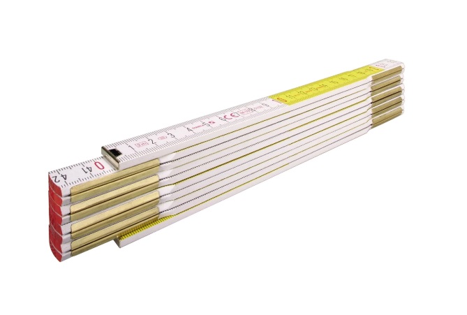 Stabila metre pliable (617) 2m blanc/jaune