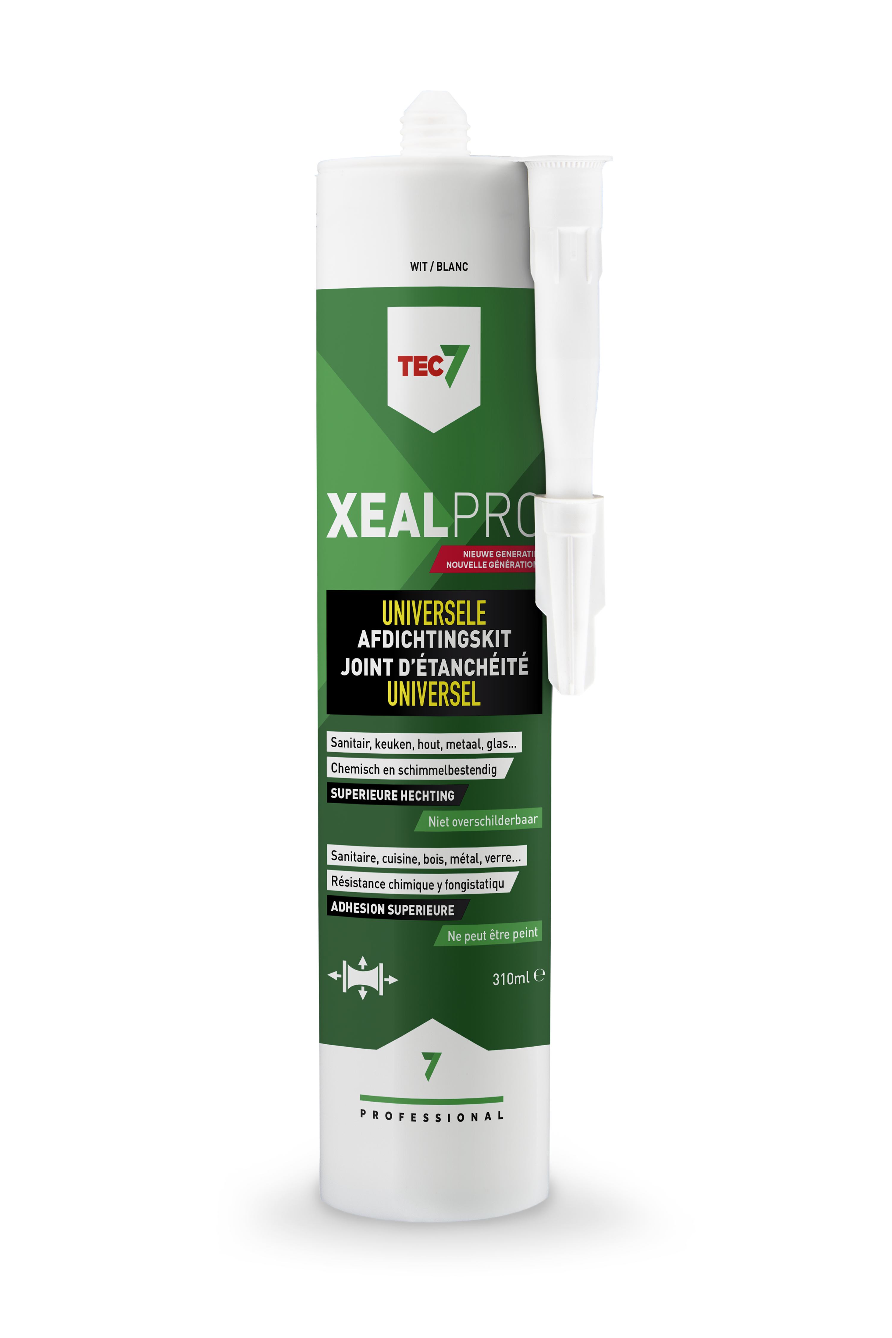 Nova xealpro transparant 310ml 12pcs/bt eur/pc