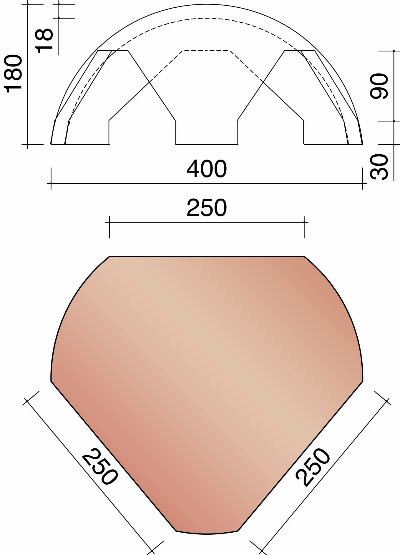 Datura jonction 1 faitiere 2800/2 faitieres 2800 gris noir mat emaille 756