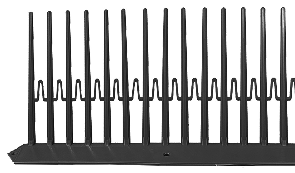 Peigne de ventil 100 mm  noir  1,00 m