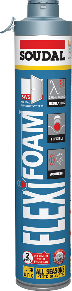 Soudal flexifoam c&f 750 ml eur/pcs