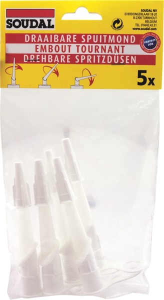 Soudal embouts flexible 5pcs/sac eur/sac