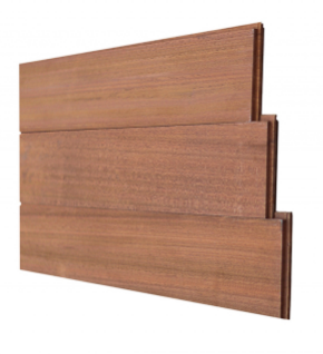 Ayous thermo planchette plat ep. 15mm larg. 130mm x 2,15m long. eur/mc