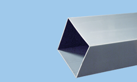 Descente gris 100/100 mm 4m/pc  eur/mc