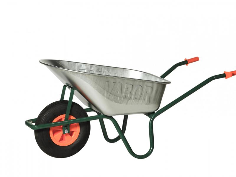 Vb brouette hobby 90l 1,1mm  galva support vert rv801-pa eur/pc