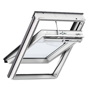Velux ggl integra 206621 pk10 elec bois blanc