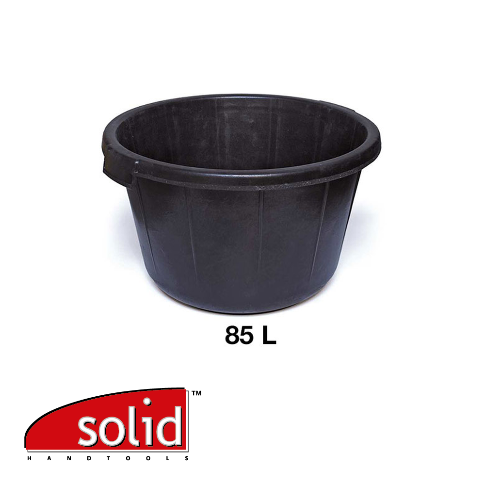 Prax bac a mortier en caoutchouc 85l eur/pc