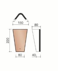 Esprit patrimoine aretier petit vert de lichen 896