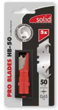 Prax lame double crochets pro hb-50 5pcs/paq