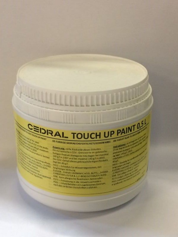 Cedral peinture retouche c57 beige vintage 0.5l eur/pot