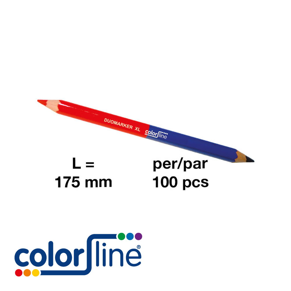 Prax crayon duomarker pro 400 xl 100pcs/boite eur/pc