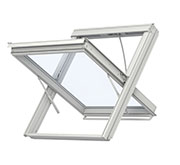 Velux exut fumee ggl sk06 207040d bois blanc