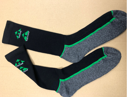 Chaussette modde/toitmat polycolon 2p 43-45 eur/paq