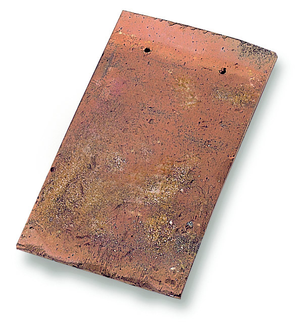 Esprit patrimoine tuile plate 16x27 ocre lichen 15pcs/paq eur/1000pcs 884