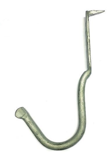 Galv crochet securite 16 mm avec boule eur/pc