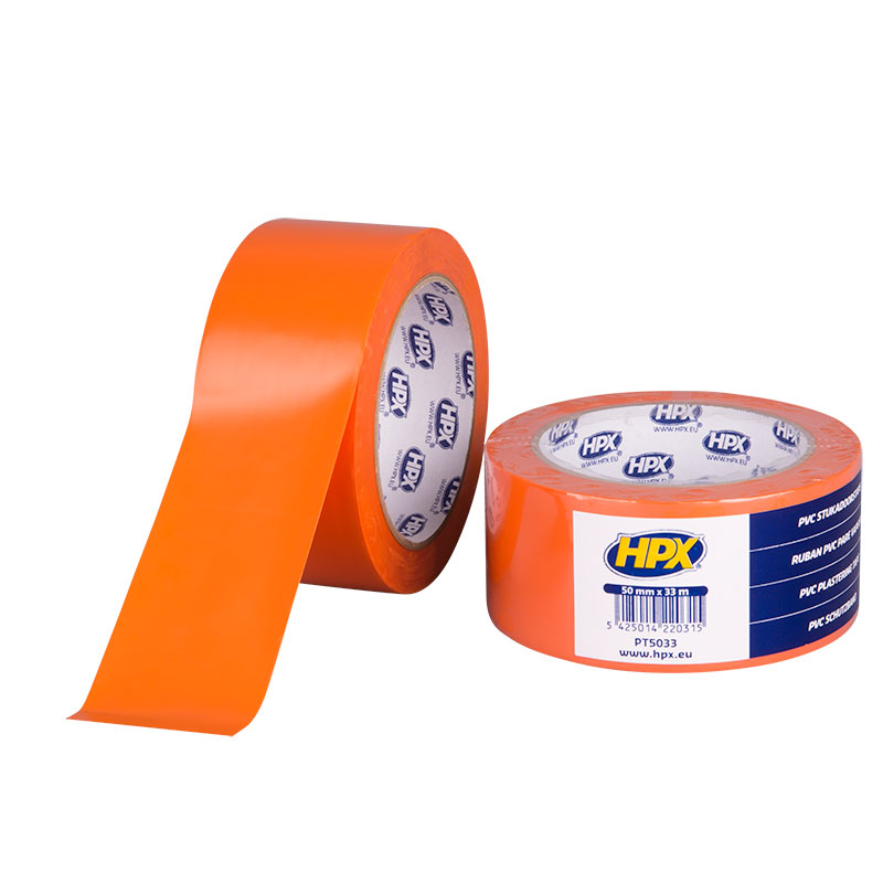 Hpx protec tape oranje 50mm x 33m