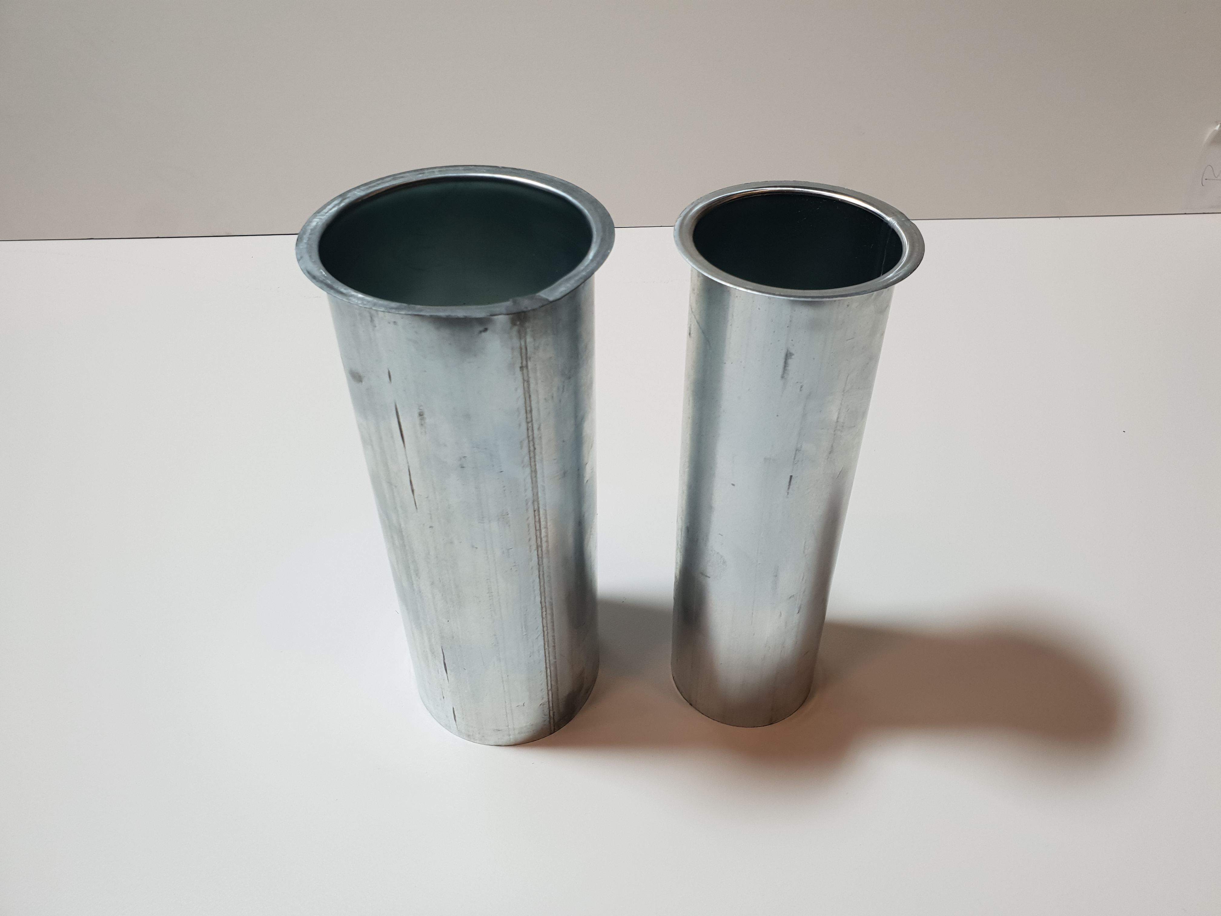 Zinc vm moignon 100mm 250mm 25pcs/bt eur/pcs