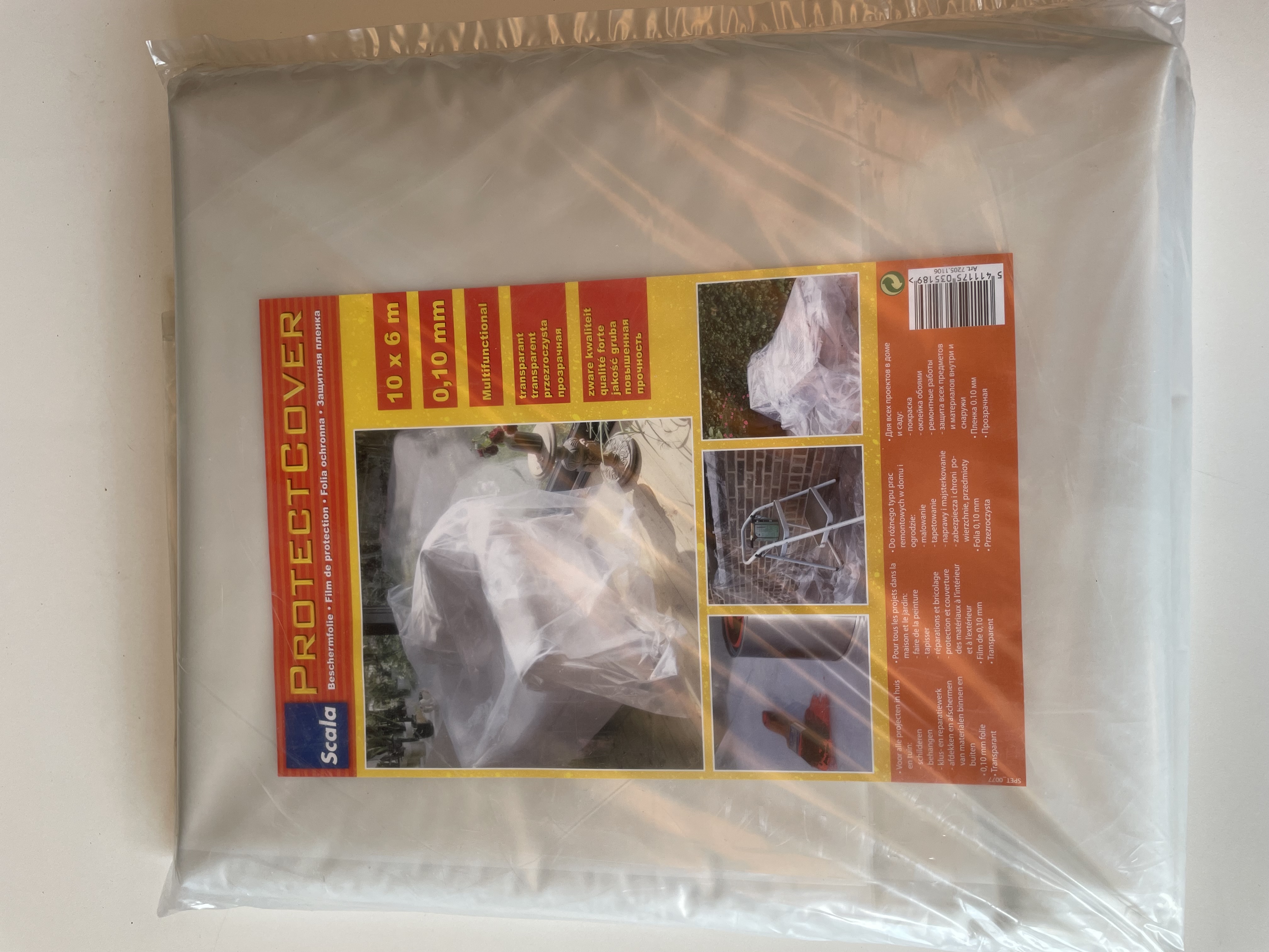 Scala feuille plastic 10x6 010 eur/pc