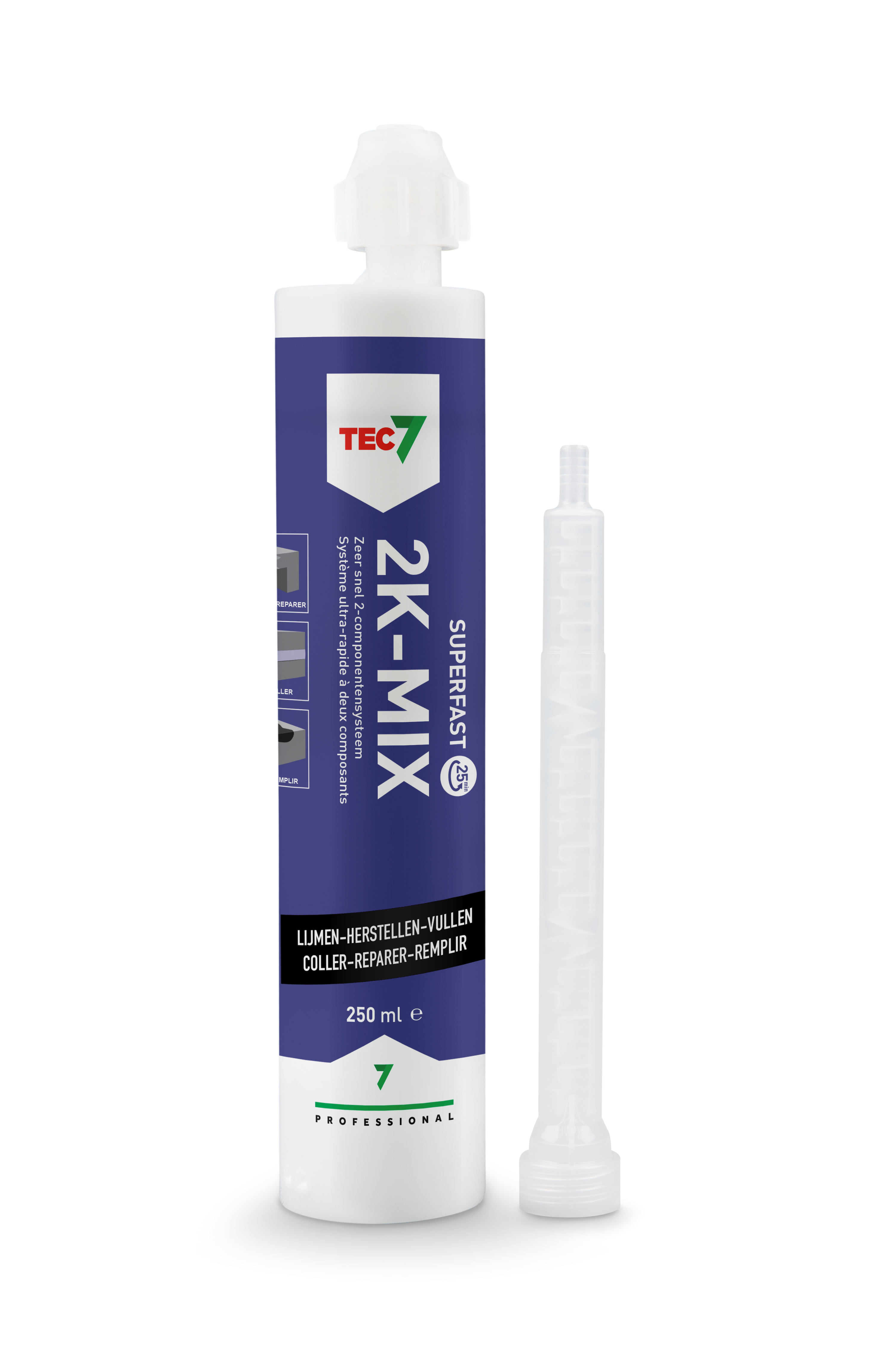 Nova 2-k mix 7 superfast 250ml eur/pc