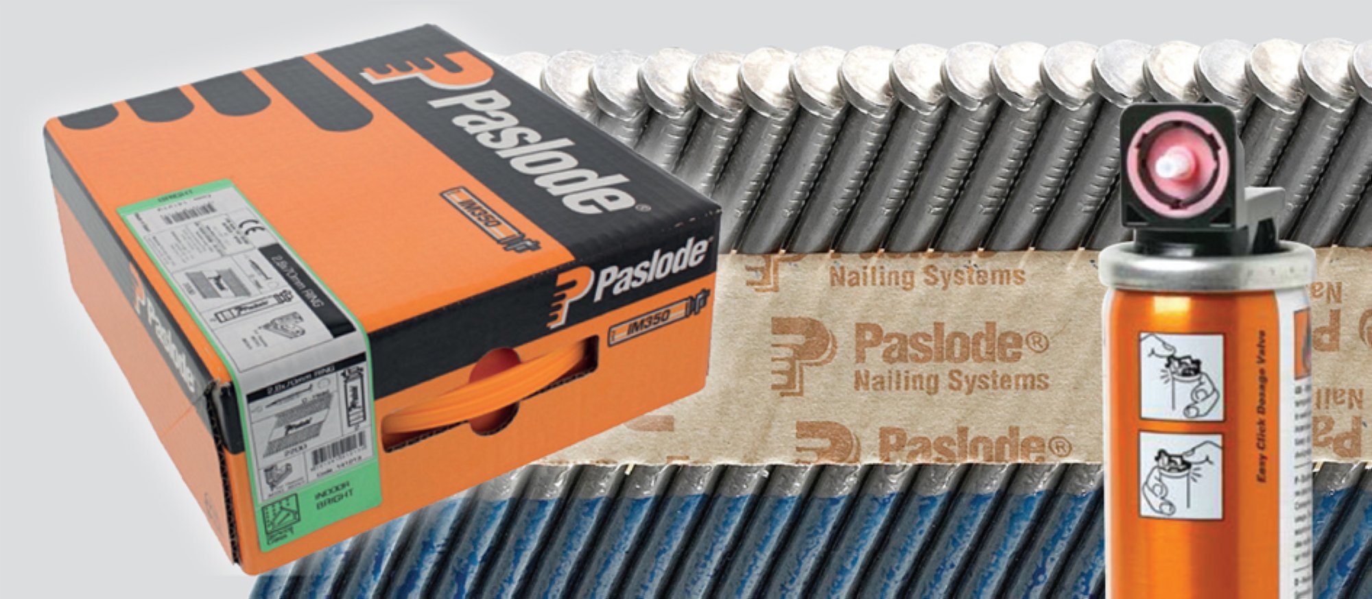 Pasl clous im350+ 75x2,8+tube a gaz 2200pcs/paq eur/paq