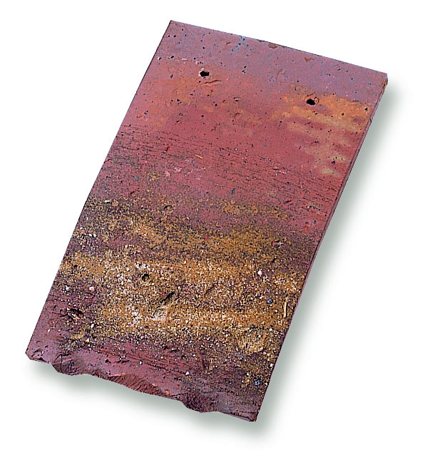 Esprit patrimoine tuile plate 16x27 vert de lichen 15pcs/paq eur/1000pcs 896