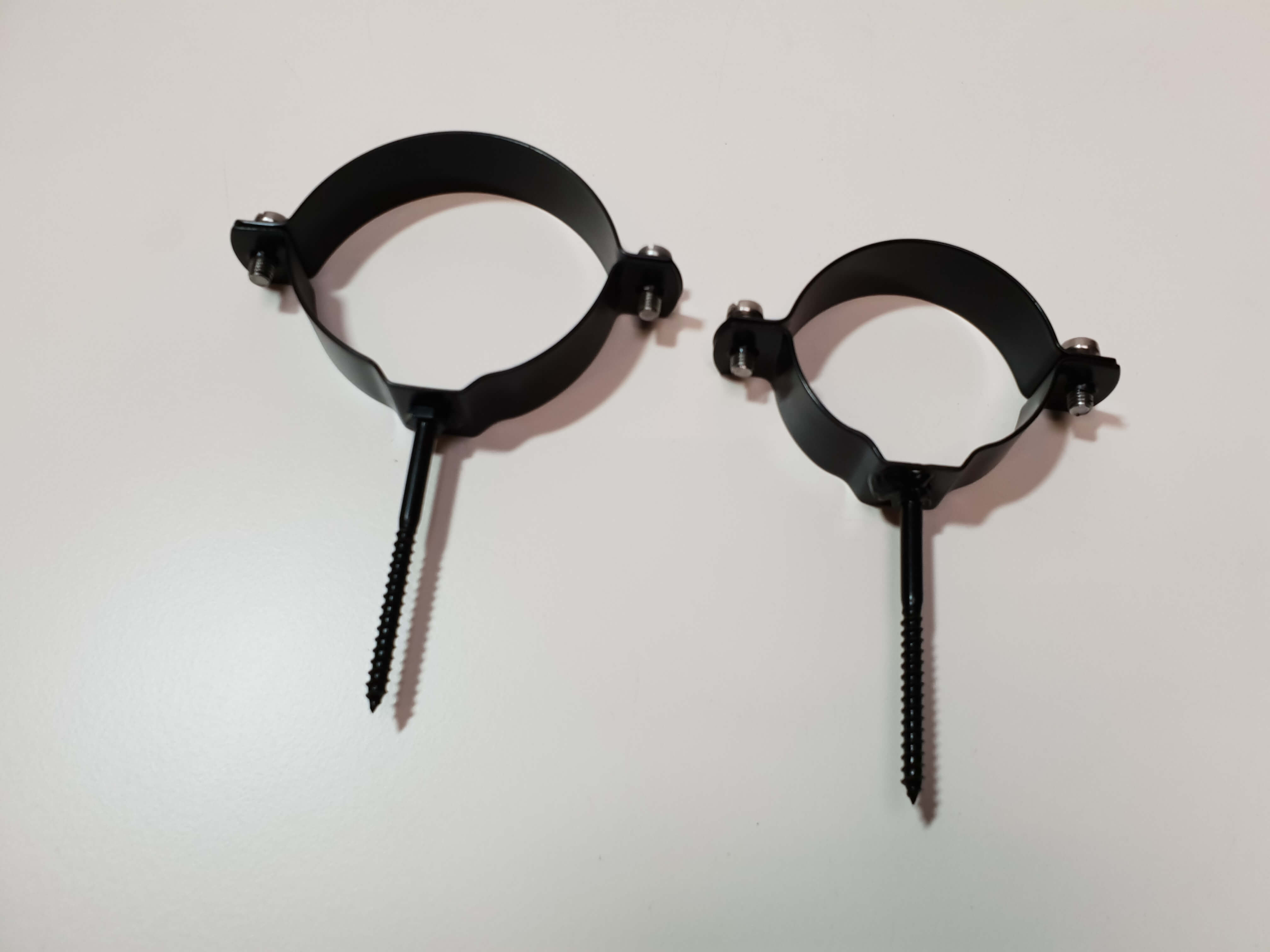 Inox collier charniere  100 noir