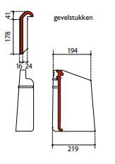 Lf postel 20 piece de rive g rustique