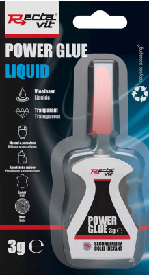 Recta power glue liquid 3gr eur/pc