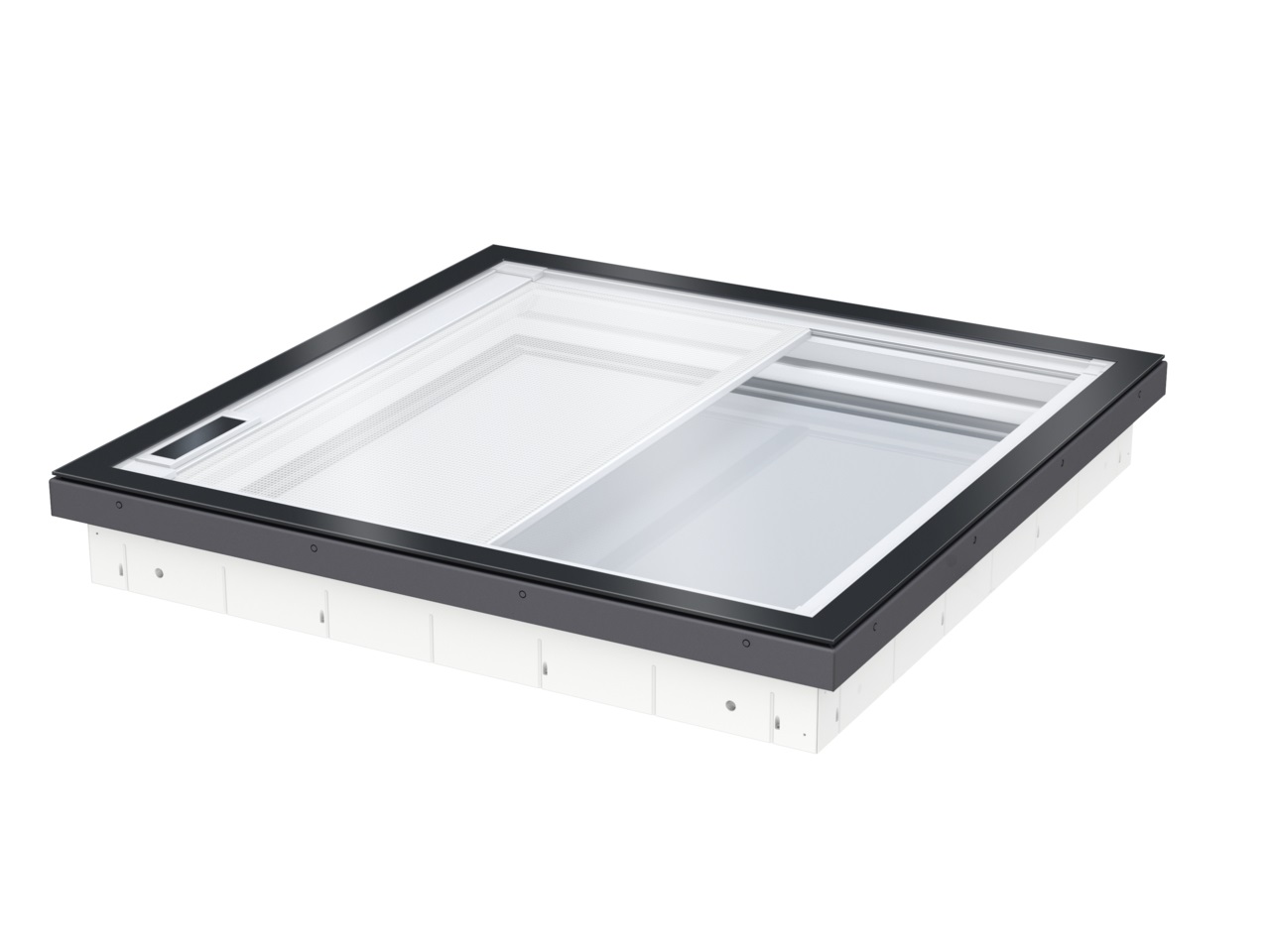 Velux isu 2093 120090 verre de protection plan transparent pour fenêtre de toit plat