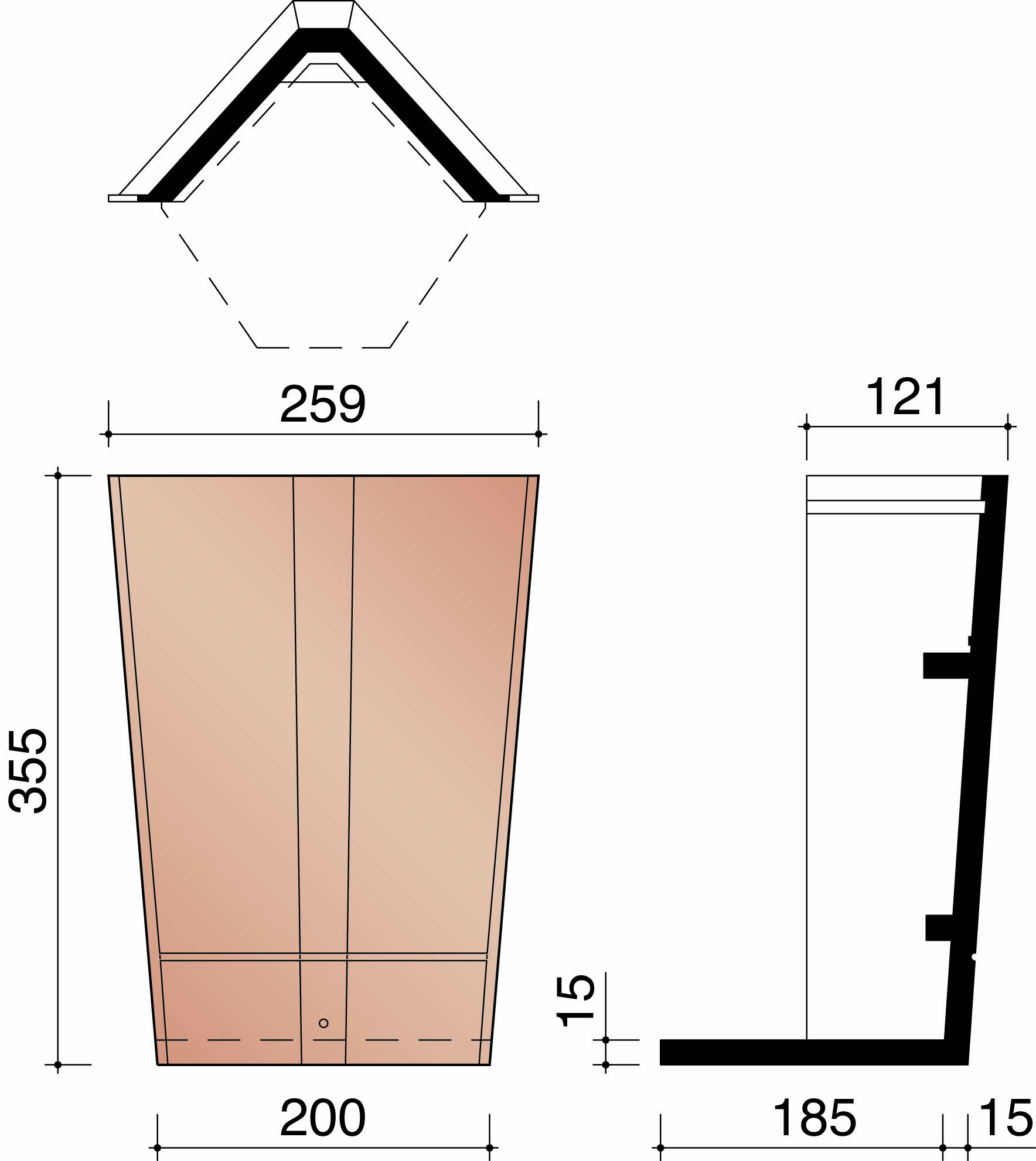 Migeon vauban about de faitiere angulaire brun 682