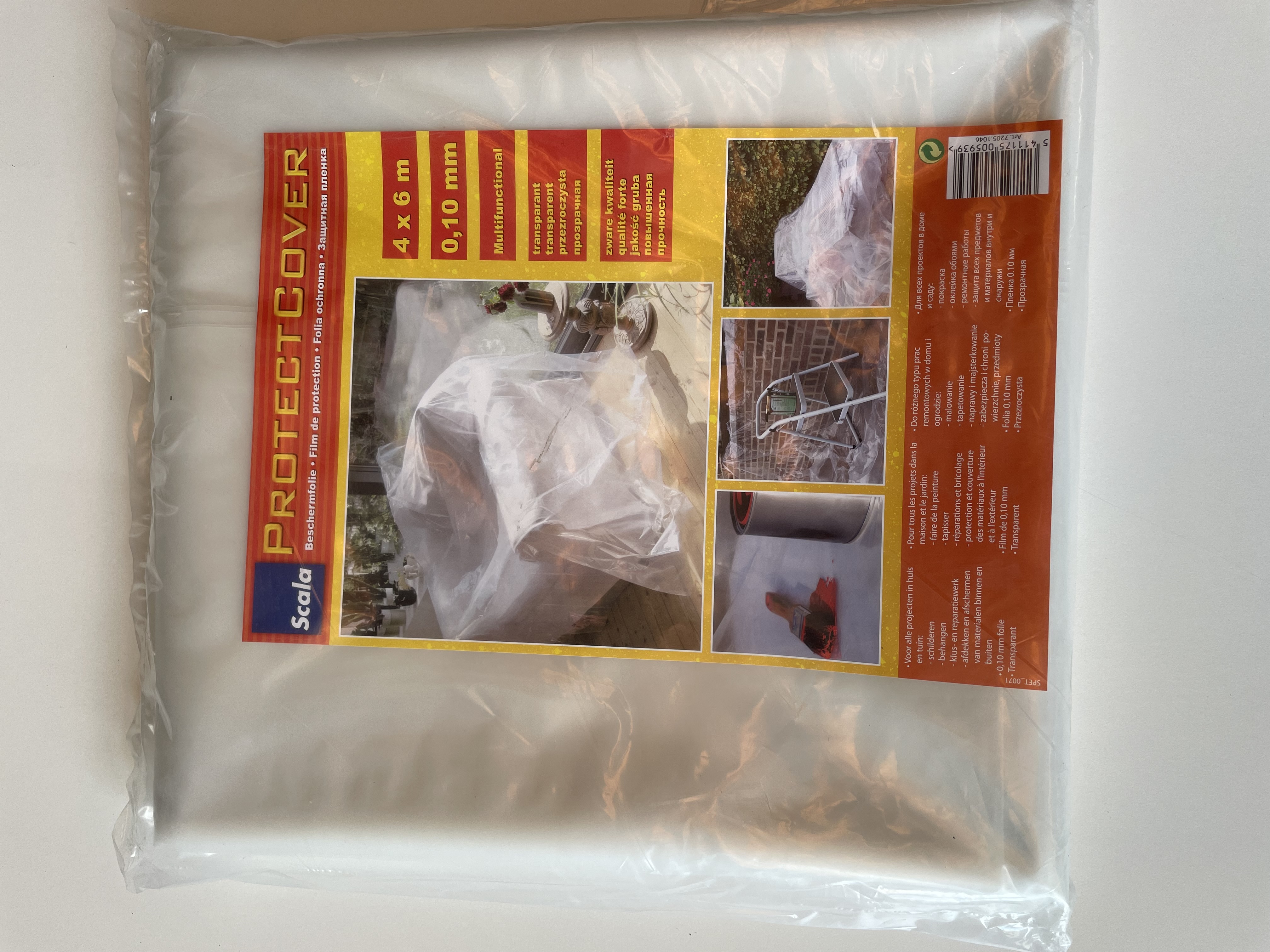 Scala feuille plastic 4x6 010 eur/pc