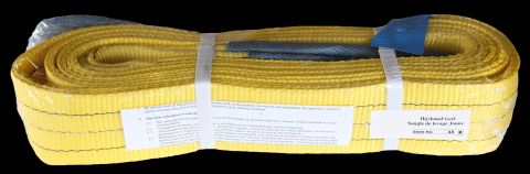 LED SANGLE DE LEVAGE JAUNE 90MM 3000KG 4 M