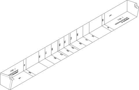 DP 1156 COIN EXTERIEUR 500MM 0003 BLANC SIGN